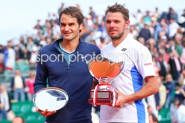 Stanislas Wawrinka & Roger Federer Switzerland Monte Carlo 2014