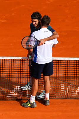 Stanislas Wawrinka & Roger Federer Switzerland Monte Carlo 2014