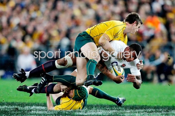 Courtney Lawes power v Australia, Sydney 2010