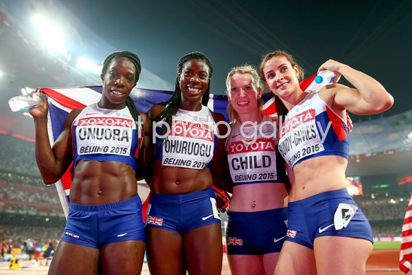 Great Britain 4x400m World Bronze Beijing 2015