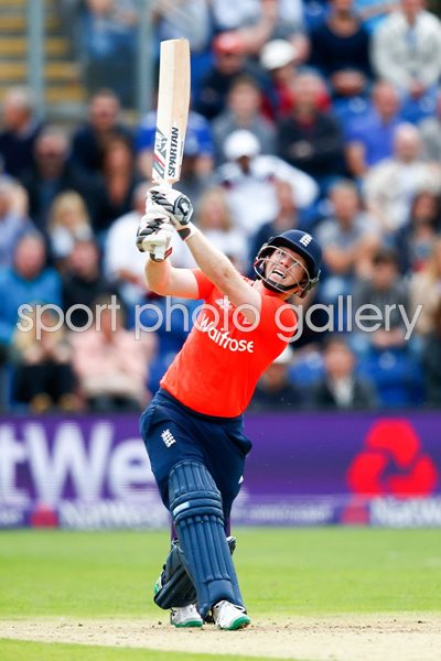Eoin Morgan England v Australia T20 Cardiff 2015