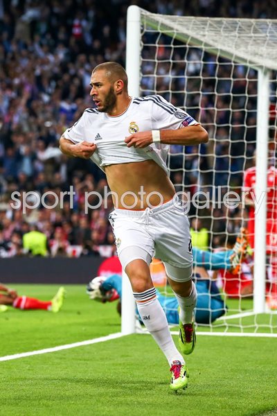 Karim Benzema Celebration Champions League 2014