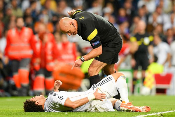 Pepe Real Madrid Howard Webb Champions League 2014 