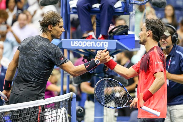 Fabio Fognini Italy Shocks Rafael Nadal US Open 2015