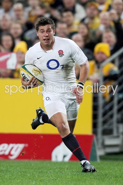 Ben Youngs scores v Australia, Sydney 2010
