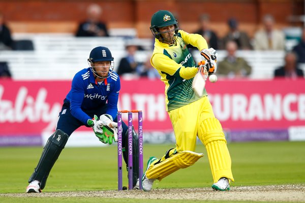 Glenn Maxwell Australia v England ODI Lord's 2015