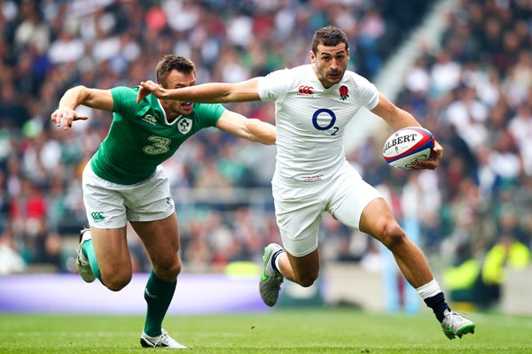 Jonny May England v Ireland Twickenham 2015