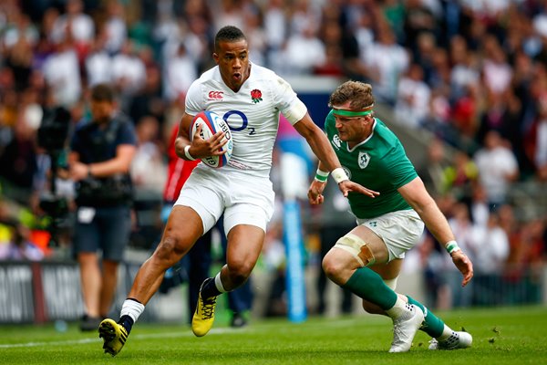 Anthony Watson England v Ireland Twickenham 2015