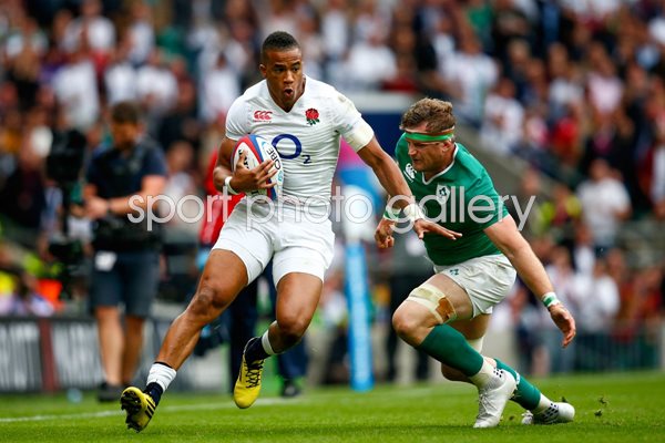 Anthony Watson England v Ireland Twickenham 2015