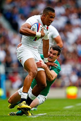 Anthony Watson England v Ireland Twickenham 2015