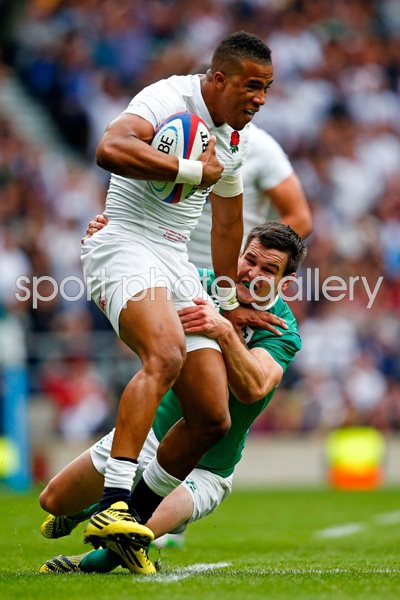 Anthony Watson England v Ireland Twickenham 2015