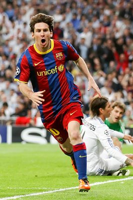 Lionel Messi Barcelona Champions League 
