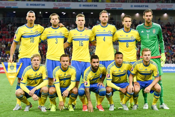 Sweden squad line up EURO 2016 Qualifier