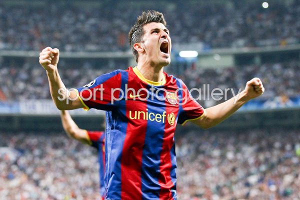 David Villa Barcelona 2011