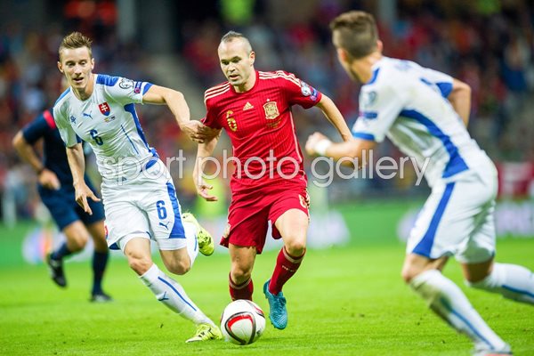 Andres Iniesta v Slovakia