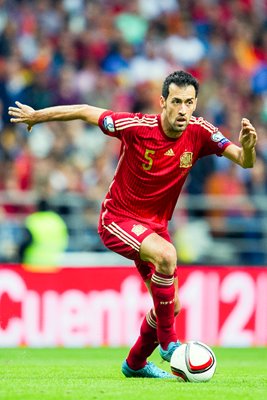 Sergio Busquets of Spain