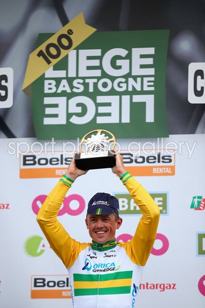 Simon Gerrans Australia wins Liege Bastogne 2014