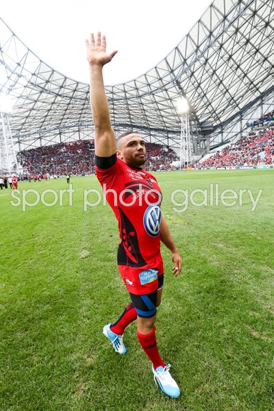 Bryan Habana Celebration Heineken Cup Semi-Final 2014