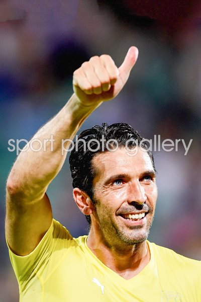 Gianluigi Buffon of Italy portrait