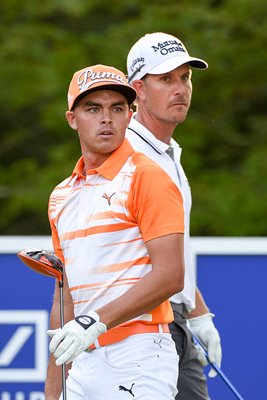 Rickie Fowler Henrik Stenson Deutsche Bank 2015