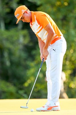 Rickie Fowler Deutsche Bank Winning Putt 2015