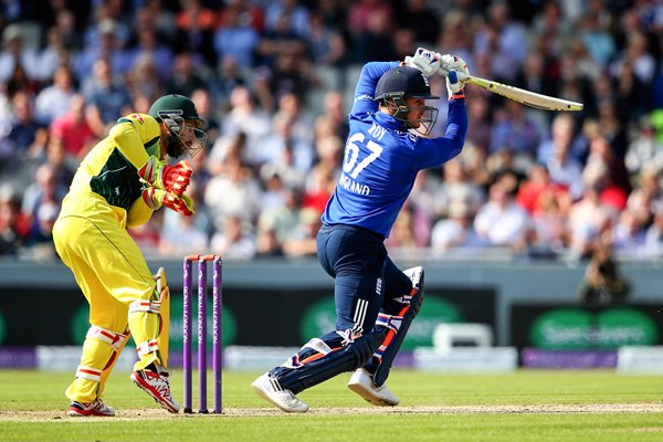 Jason Roy England v Australia ODI Old Trafford 2015