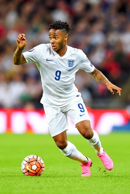 Raheem Sterling England v Switzerland Wembley 2015