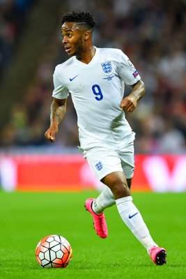 Raheem Sterling England v Switzerland Wembley 2015