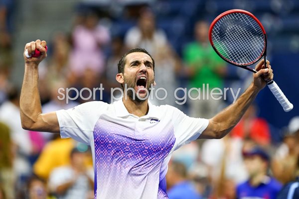 Marin Cilic celebration 2015 US Open