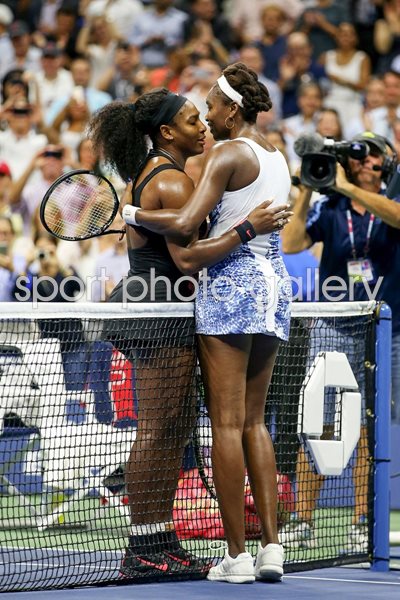 Serena & Venus Williams US Open New York 2015