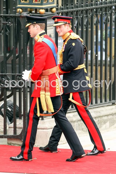 Royal Wedding Photos - Princes William & Harry