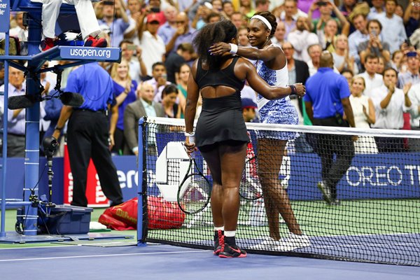 Serena & Venus Williams US Open New York 2015 