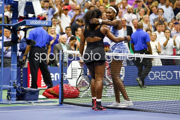 Serena & Venus Williams US Open New York 2015