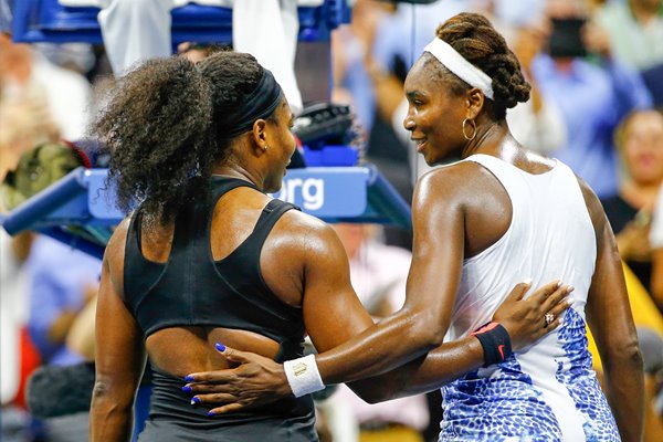 Serena & Venus Williams US Open New York 2015 