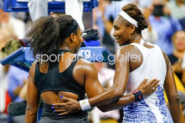 Serena & Venus Williams US Open New York 2015