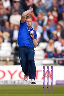 David Willey England v Australia Headingley ODI 2015