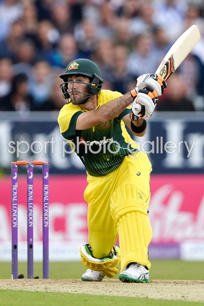 Glenn Maxwell Australia v England Headingley 2015