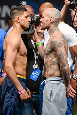 Amir Khan Luis Collazo Weigh-In 2014