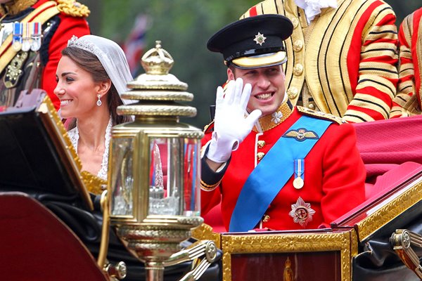 Royal Wedding - Carriage Procession To Buckingham Palace