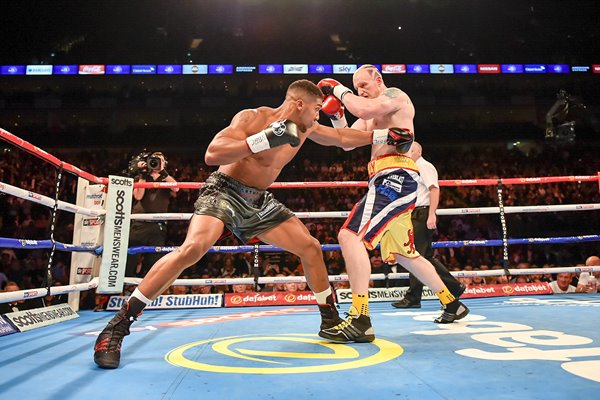 Anthony Joshua v Gary Cornish O2 Arena 2015