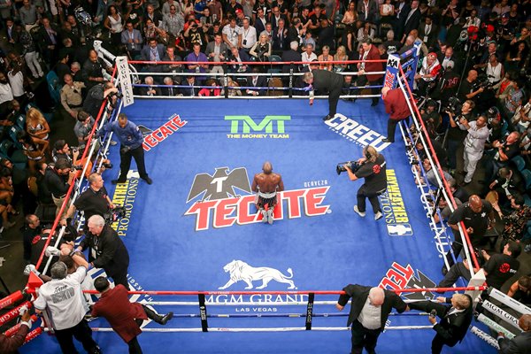 Floyd Mayweather Jr. win #49 Las Vegas 2015