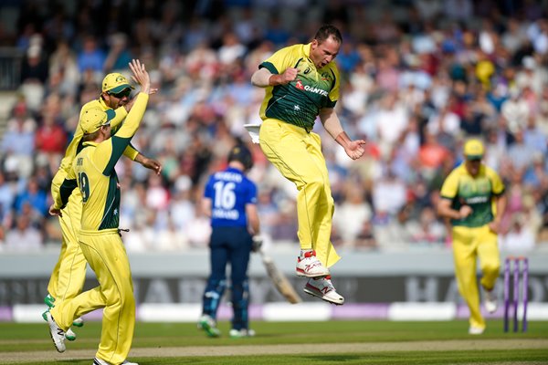 John Hastings Australia v England Old Trafford ODI 2015