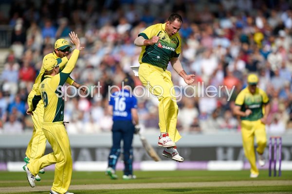 John Hastings Australia v England Old Trafford ODI 2015