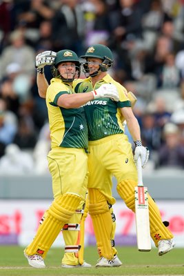 Aaron Finch & George Bailey Australia ODI Old Trafford 2015