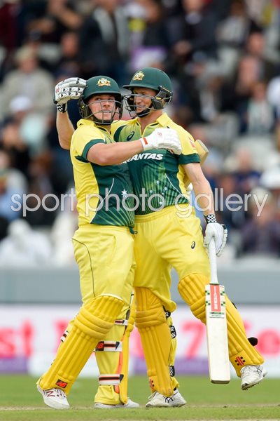 Aaron Finch & George Bailey Australia ODI Old Trafford 2015