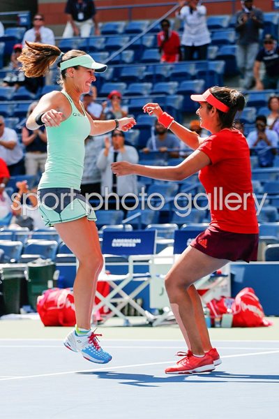  Martina Hingis Sania Mirza US Open Women's Doubles Winners