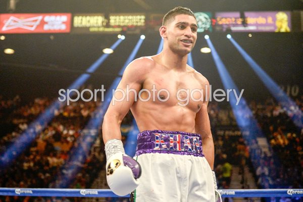 Amir Khan v Luis Collazo 2014