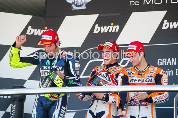 Valentino Ross Marc Marquez Dani Pedrosa MotoGp 2014