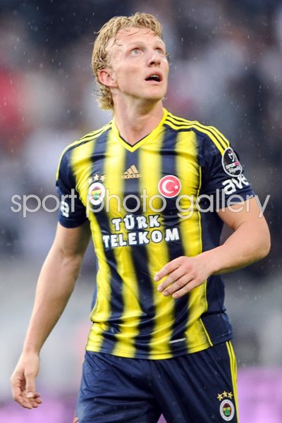Dirk Kuyt Besiktas v Fenerbahce 2014