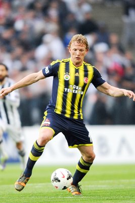 Dirk Kuyt Besiktas v Fenerbahce 2014